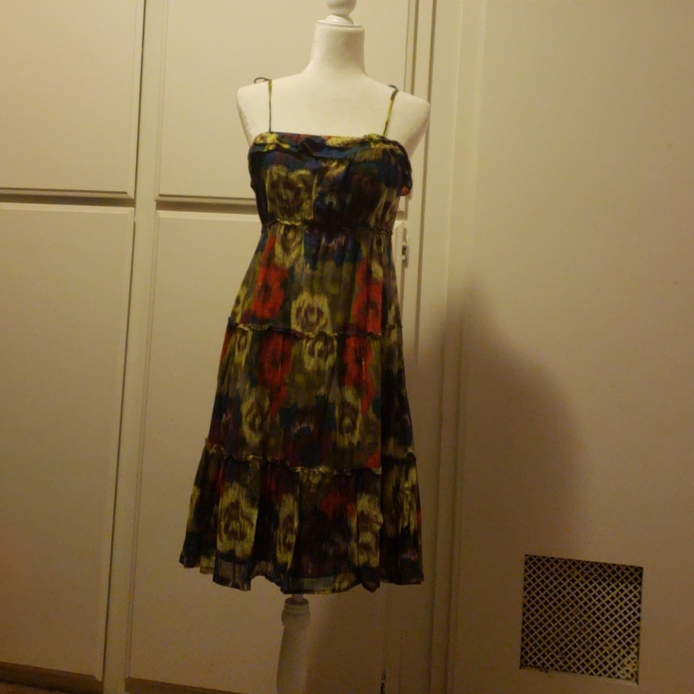 Old Navy Tie die spaghetti strap dress